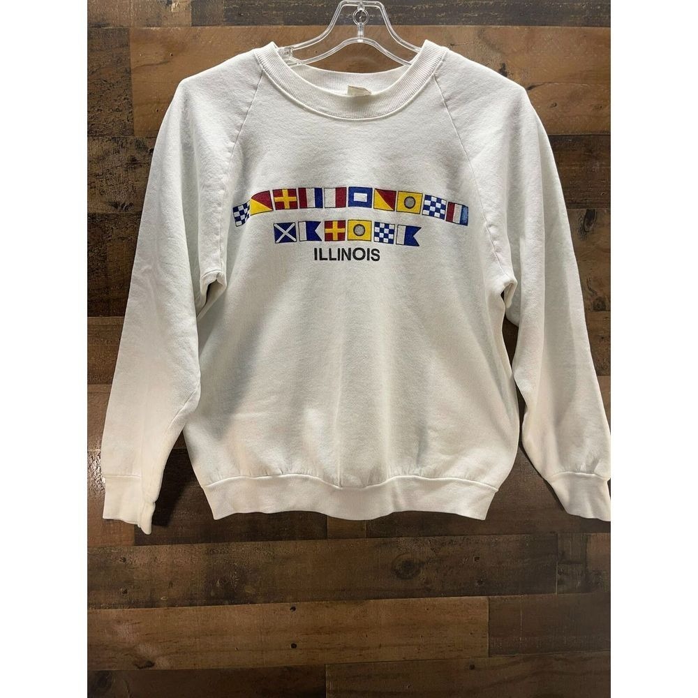 Fruit of the Loom Illinois Sweatshirt Size Large *Made in USA*